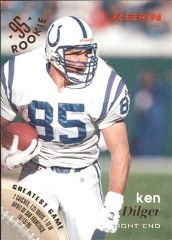 Ken Dilger Indianapolis Colts 1996 Fleer NFL #59